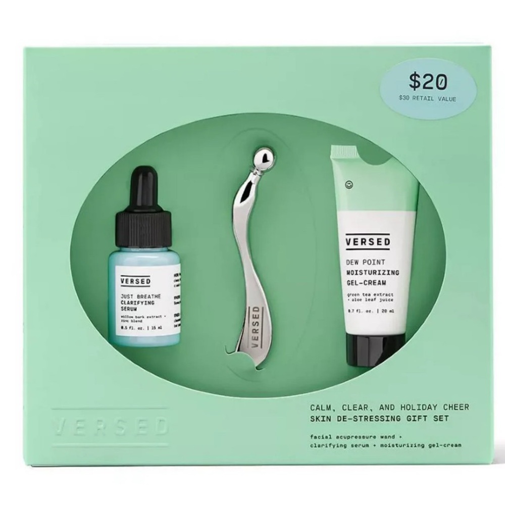 Versed Skin De-Stressing Gift Set - Green